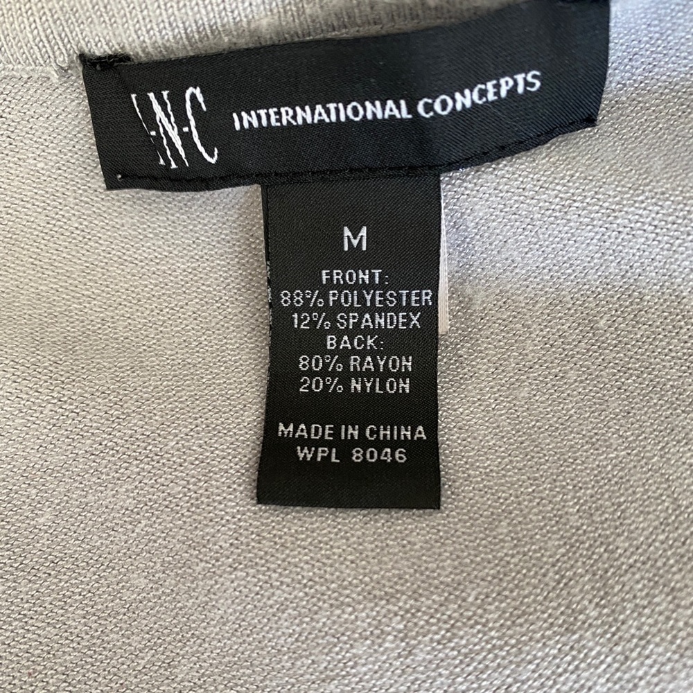 INC Faux Suede Vest - Picture 7 of 9